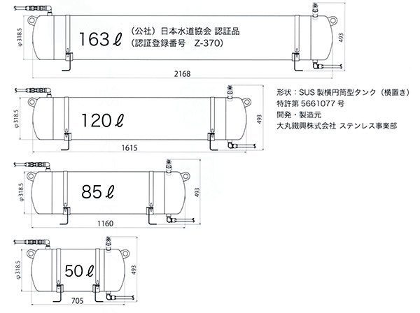 みずがめ君 製品ラインナップ