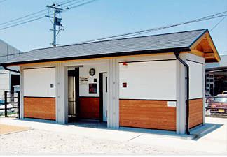 公衆トイレ設置例・公園1