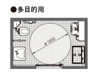 1.5ユニットの平面図1